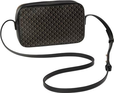 Calvin Klein Emblem Aop Elongated Camera Bag Kadın Mini Omuz Çantası