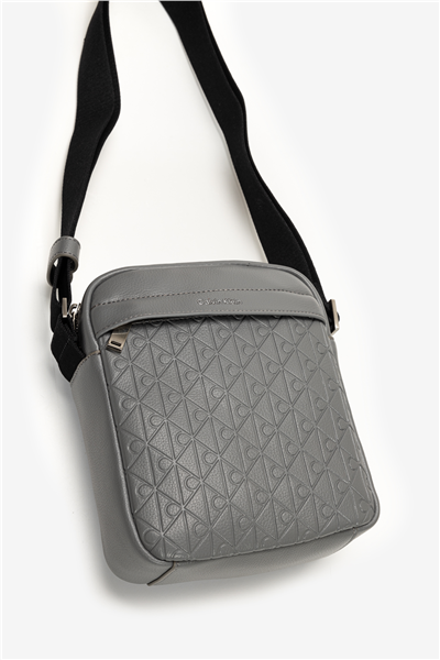 Calvin Klein Emblem Aop Emboss Reporter Erkek Reporter Çanta