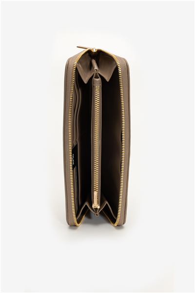 Calvin Klein Emblem Aop Embossed Long Wallet Kadın Cüzdan