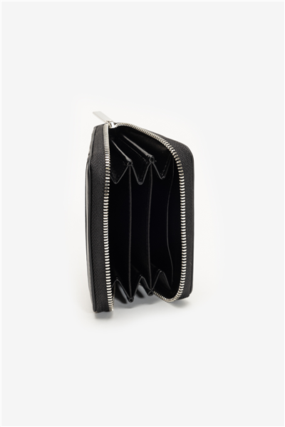 Calvin Klein Emblem Aop Embossed Zip Around Kadın Cüzdan