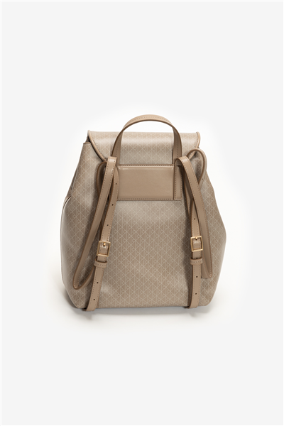 Calvin Klein Emblem Aop Flap Backpack Kadın Sırt Çantası