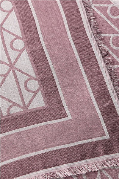 Calvin Klein Emblem Aop Jacquard Square Scarf Kadın Atkı Siyah