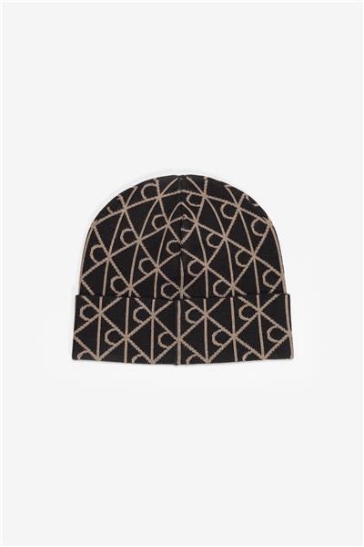 Calvin Klein Emblem Aop Jcq Fine Rib Erkek Bere