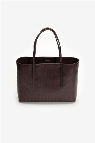 Calvin Klein Emblem Aop Kadın Mini Omuz Çantası