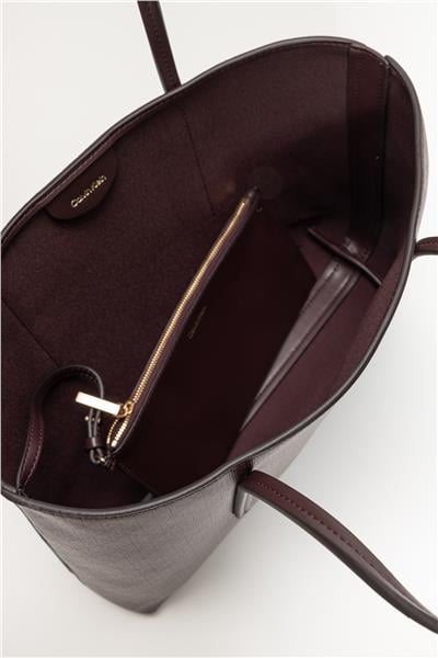 Calvin Klein Emblem Aop Kadın Mini Omuz Çantası