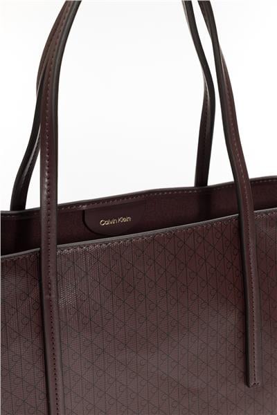 Calvin Klein Emblem Aop Kadın Mini Omuz Çantası