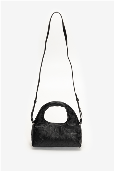 Calvin Klein Emblem Aop Puffer Bag With Strap Kadın Mini Omuz Çantası