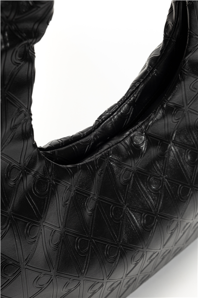 Calvin Klein Emblem Aop Puffer LG Shoulder Ba Kadın Mini Omuz Çantası