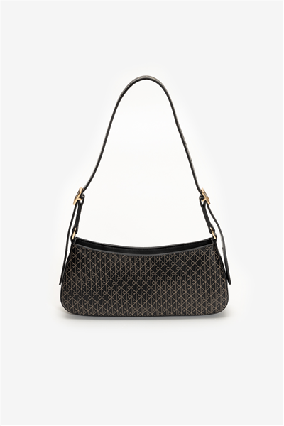 Calvin Klein Emblem Aop Small Shoulder Bag Kadın Mini Omuz Çantası