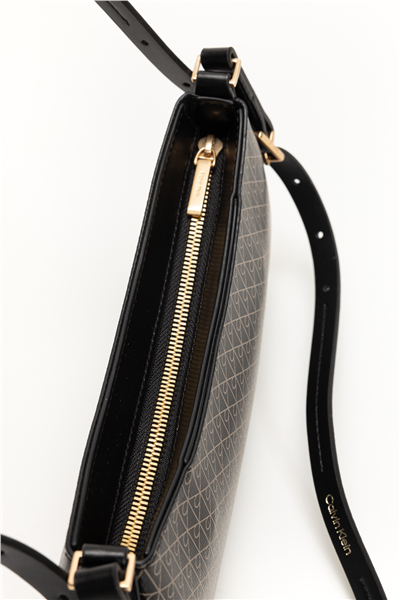 Calvin Klein Emblem Aop Small Shoulder Bag Kadın Mini Omuz Çantası