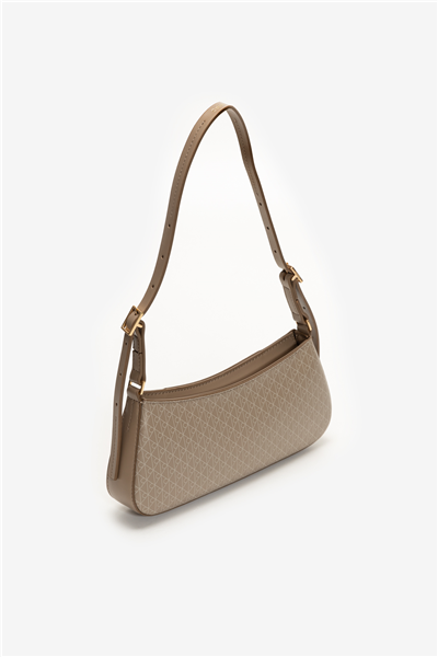 Calvin Klein Emblem Aop Small Shoulder Bag Kadın Mini Omuz Çantası