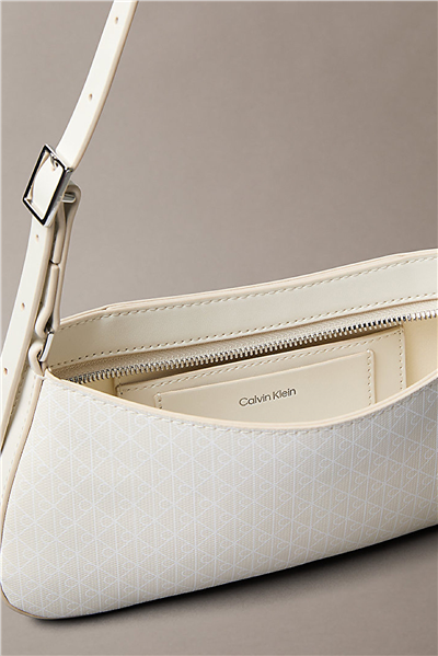 Calvin Klein Emblem Aop Small Shoulder Bag Kadın Mini Omuz Çantası