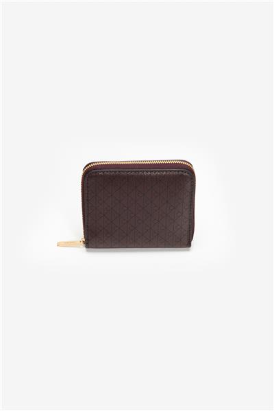 Calvin Klein Emblem Aop Square Zip Around Kadın Cüzdan