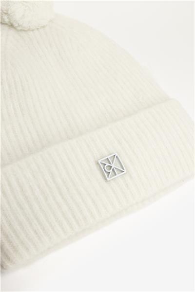 Calvin Klein Emblem Brushed Pompom Erkek Bere