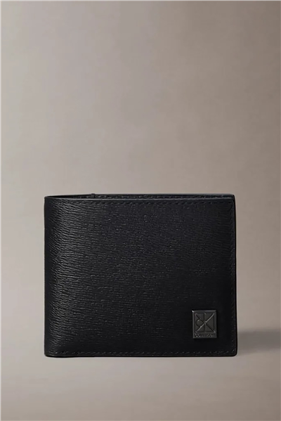 Calvin Klein Emblem Hw Billfold Erkek Cüzdan Siyah