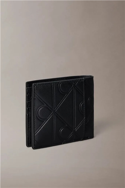 Calvin Klein Emblem Hw Billfold Erkek Cüzdan Siyah