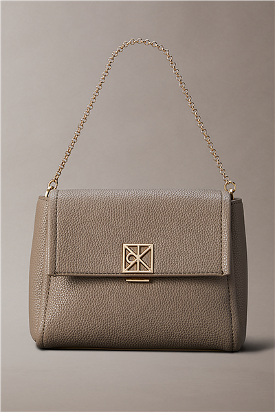 Calvin Klein Emblem Hw Pebble Cro Kadın Mini Omuz Çantası