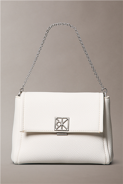 Calvin Klein Emblem Hw Pebble Cro Kadın Mini Omuz Çantası