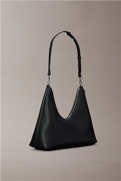 Calvin Klein Emblem Hw Pebble Sho Kadın Mini Omuz Çantası