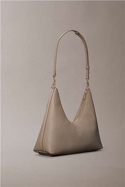 Calvin Klein Emblem Hw Pebble Sho Kadın Mini Omuz Çantası