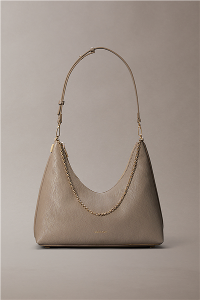 Calvin Klein Emblem Hw Pebble Sho Kadın Mini Omuz Çantası