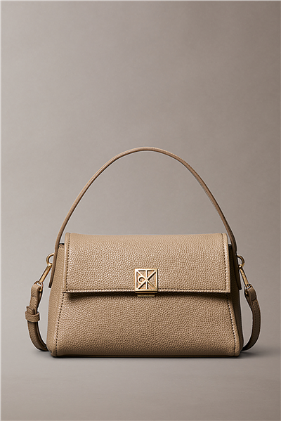 Calvin Klein Emblem Hw Pebble Sho Kadın Omuz Çantası