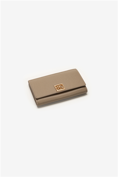 Calvin Klein Emblem Hw Pebble Sna Kadın Kartlık