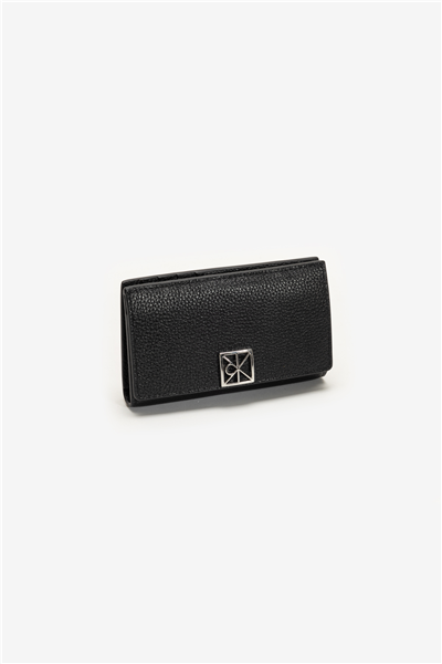 Calvin Klein Emblem Hw Pebble Sna Kadın Kartlık