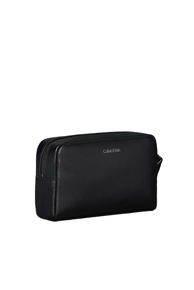 Calvin Klein Emblem Hw Pouch W/ Handle Erkek Cüzdan Siyah