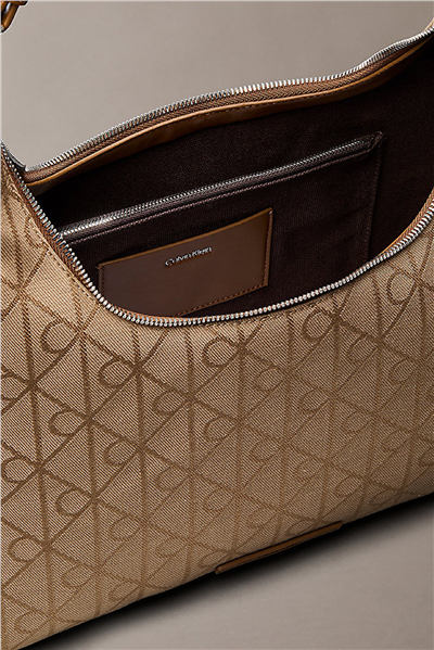 Calvin Klein Emblem Jacquard Shoulder Bag Kadın Omuz Çantası