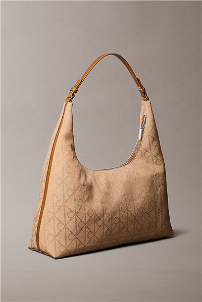 Calvin Klein Emblem Jacquard Shoulder Bag Kadın Omuz Çantası