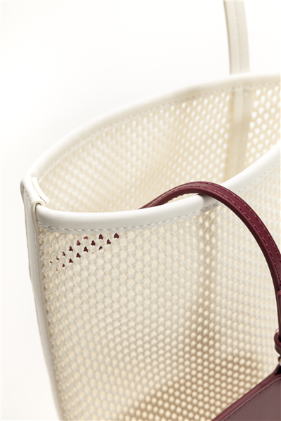 Calvin Klein Emblem Mesh Tote Kadın Omuz Çantası