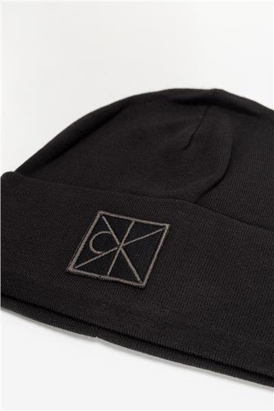 Calvin Klein Emblem Patch Fine Rib Erkek Bere