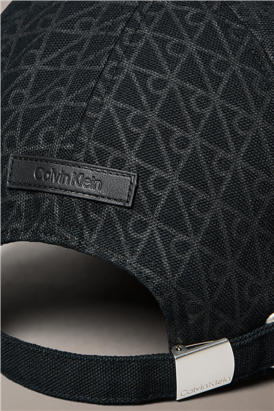 Calvin Klein Emblem Print W Leather Patch Kadın Baseball Şapka