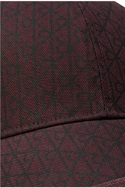 Calvin Klein Emblem Print W Leather Patch Cap Kadın Baseball Şapka