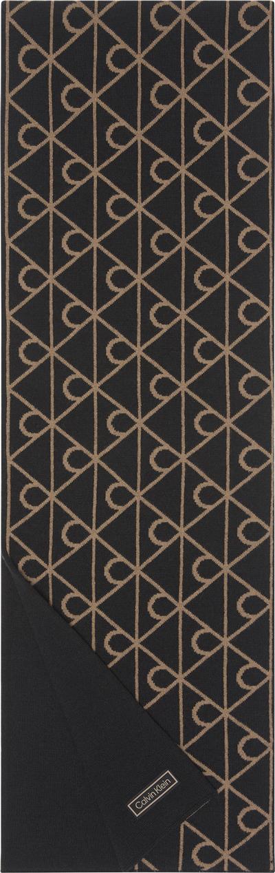 Calvin Klein Emblem ﻿Reversible Wool Hw Erkek Atkı