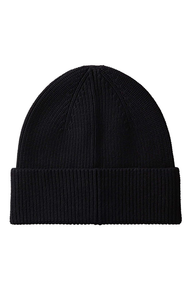 Calvin Klein Emblem Square Ri﻿B Beanie Kadın Bere Siyah