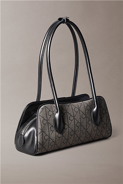 Calvin Klein Emblem Trio Jacquard Shoulder Ba Kadın Omuz Çantası