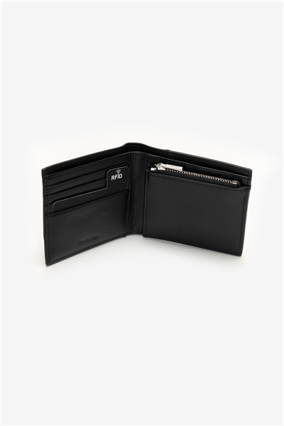 Calvin Klein Embossed Emblem Billfold W/ Coin Erkek Cüzdan