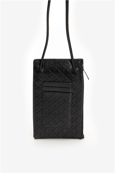 Calvin Klein Embossed Emblem Phone Crossbody Erkek Reporter Çanta
