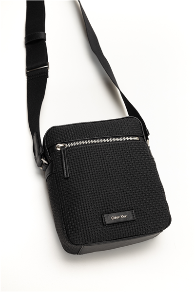 Calvin Klein Embossed Woven Reporter Erkek Reporter Çanta