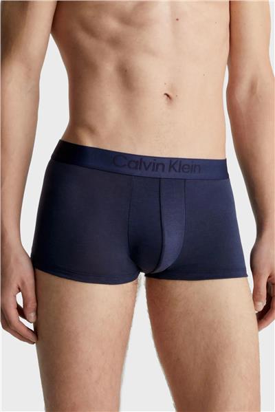 Calvin Klein Low Rise Trunk Erkek 3lü Boxer Mavi