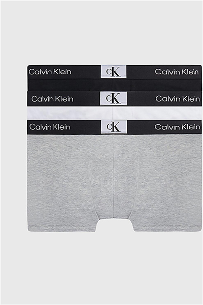 Calvin Klein Erkek 3lü Boxer Çok Renkli