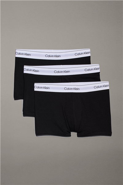 Calvin Klein Erkek 3lü Paket Boxer Siyah