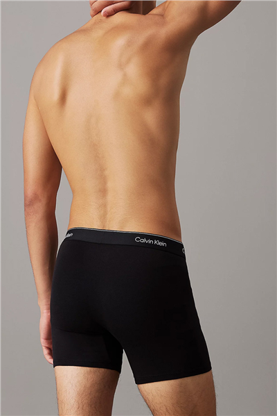 Calvin Klein Erkek 3lü Paket Boxer Siyah