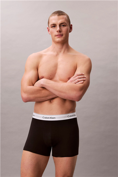 Calvin Klein Erkek 3lü Paket Boxer Siyah