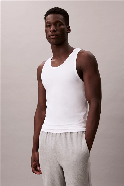 Calvin Klein Erkek Atlet Beyaz