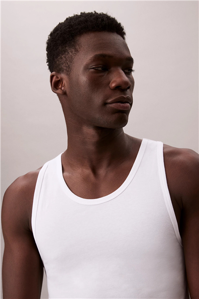 Calvin Klein Erkek Atlet Beyaz