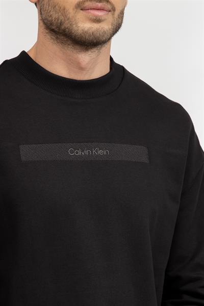 Calvin Klein Erkek Bisiklet Yaka Sweatshirt