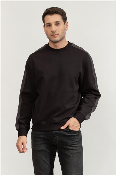 Calvin Klein Erkek Bisiklet Yaka Sweatshirt